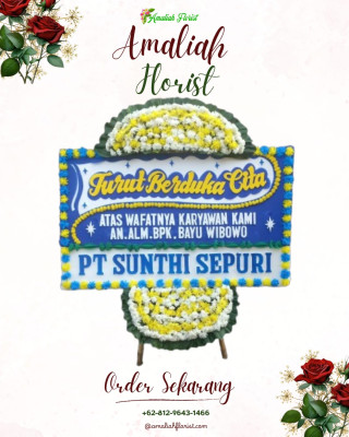 Papan Bunga Duka di Bantaran